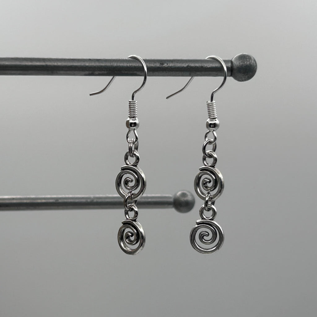 Double Spiral Earrings