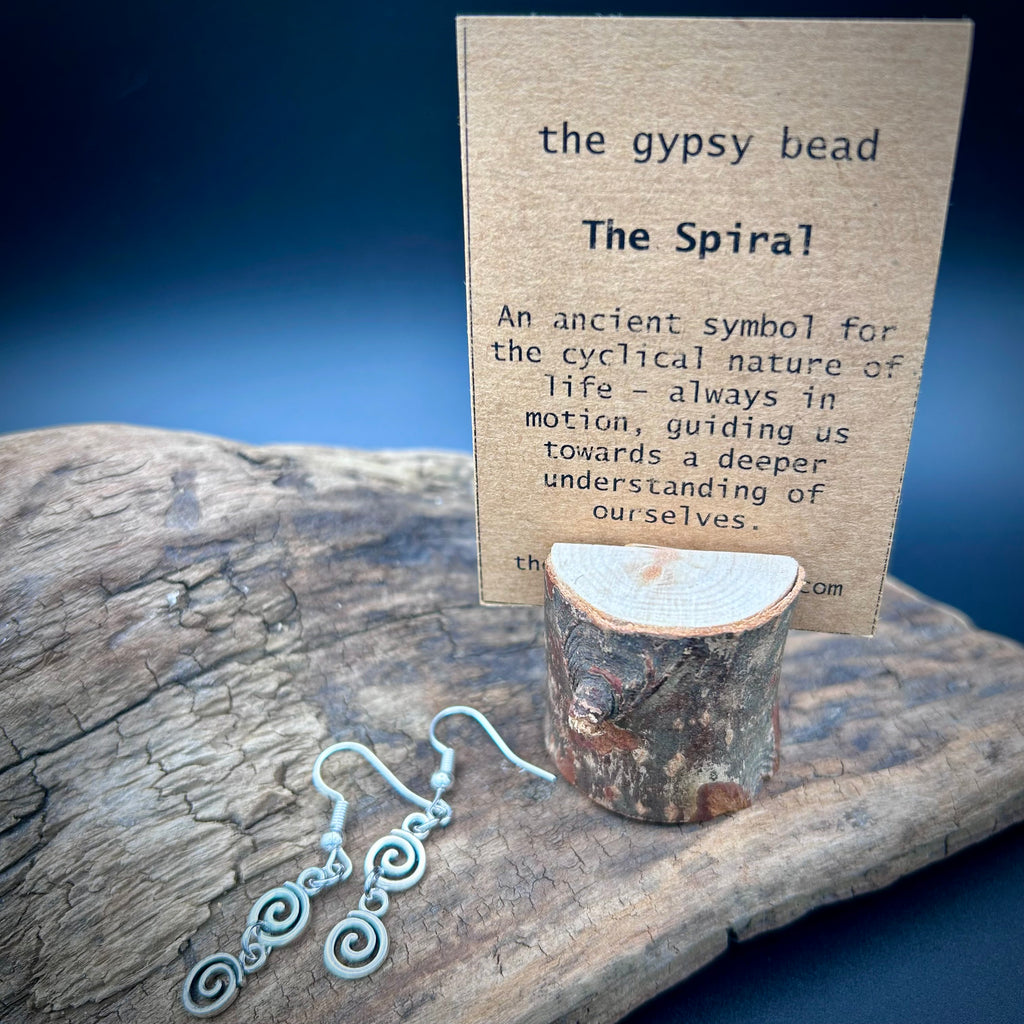 Pendientes de doble espiral