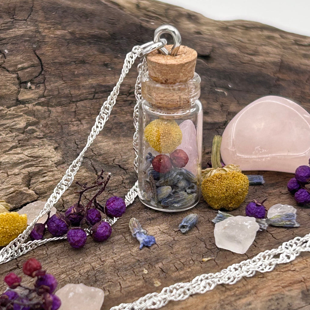 Self-Love Spell Bottle Necklace