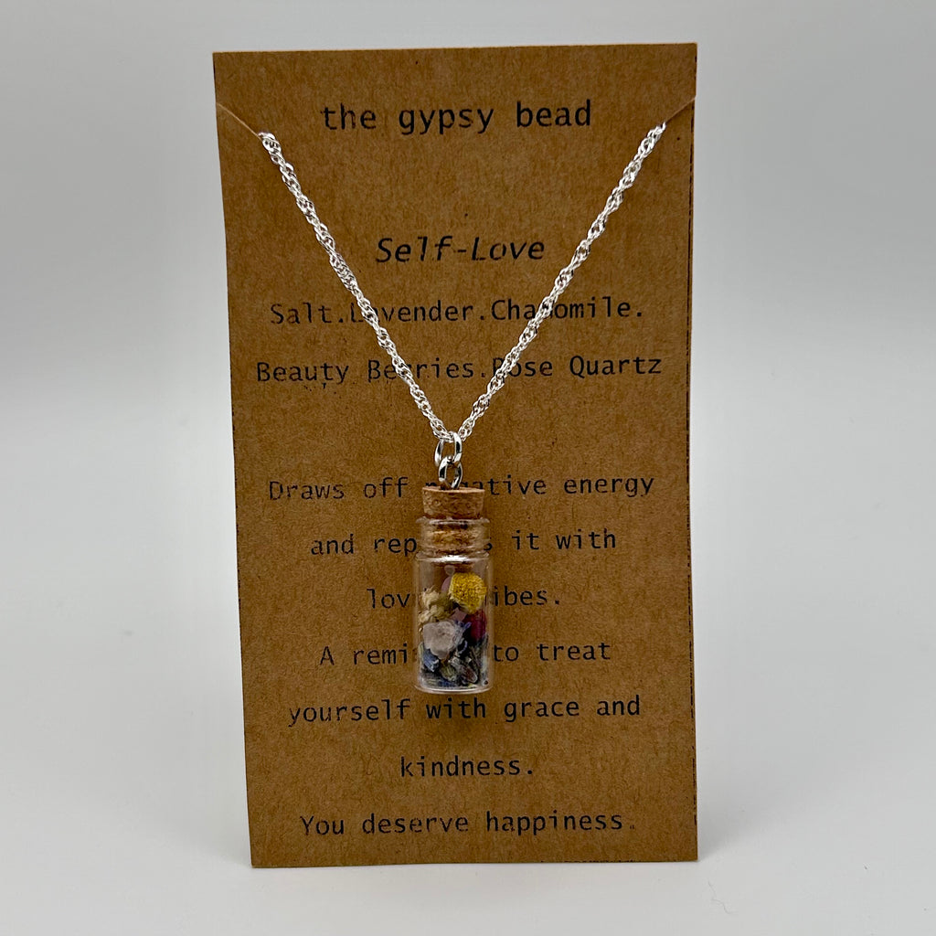 Self-Love Spell Bottle Necklace