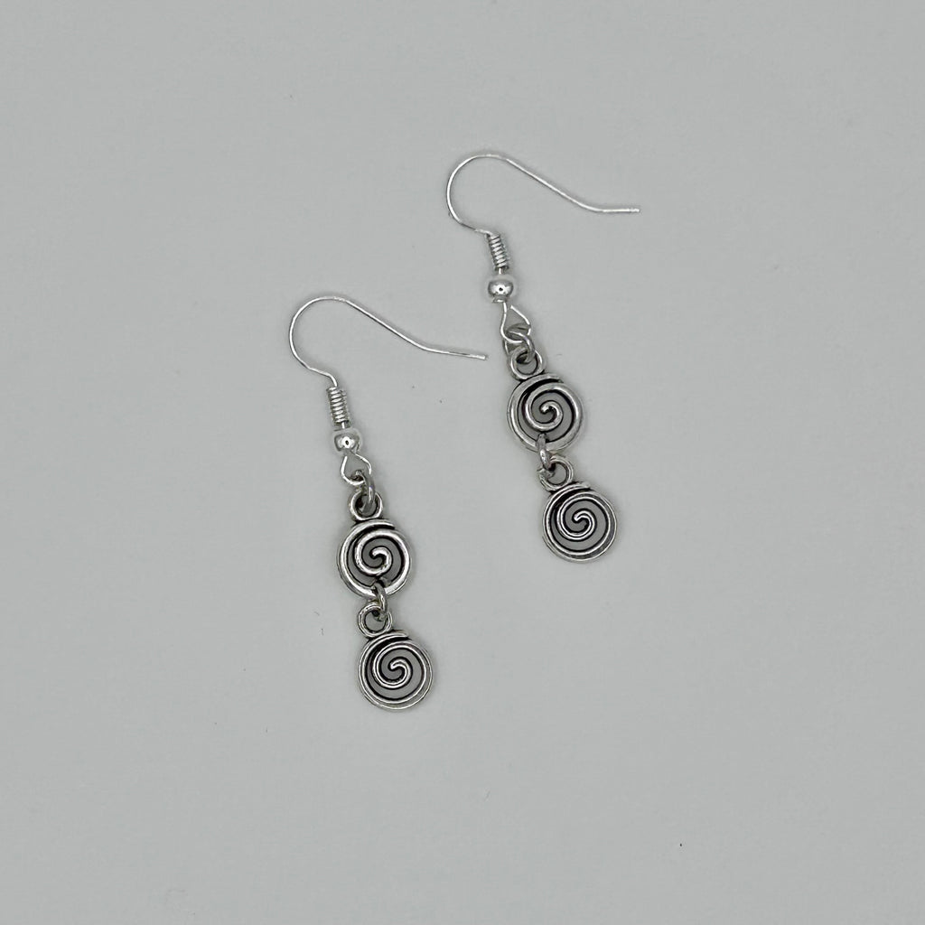 Double Spiral Earrings