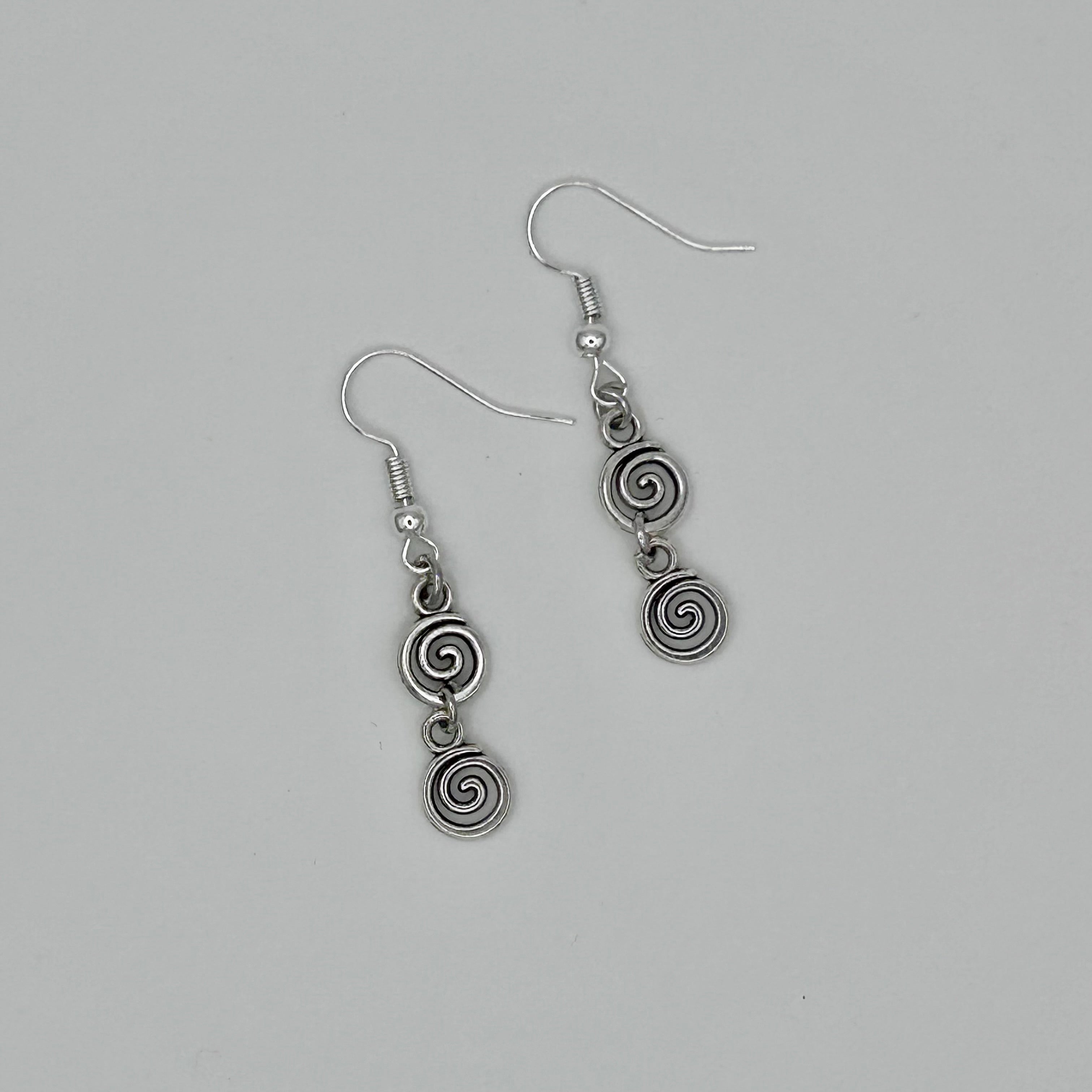 Double Spiral Earrings