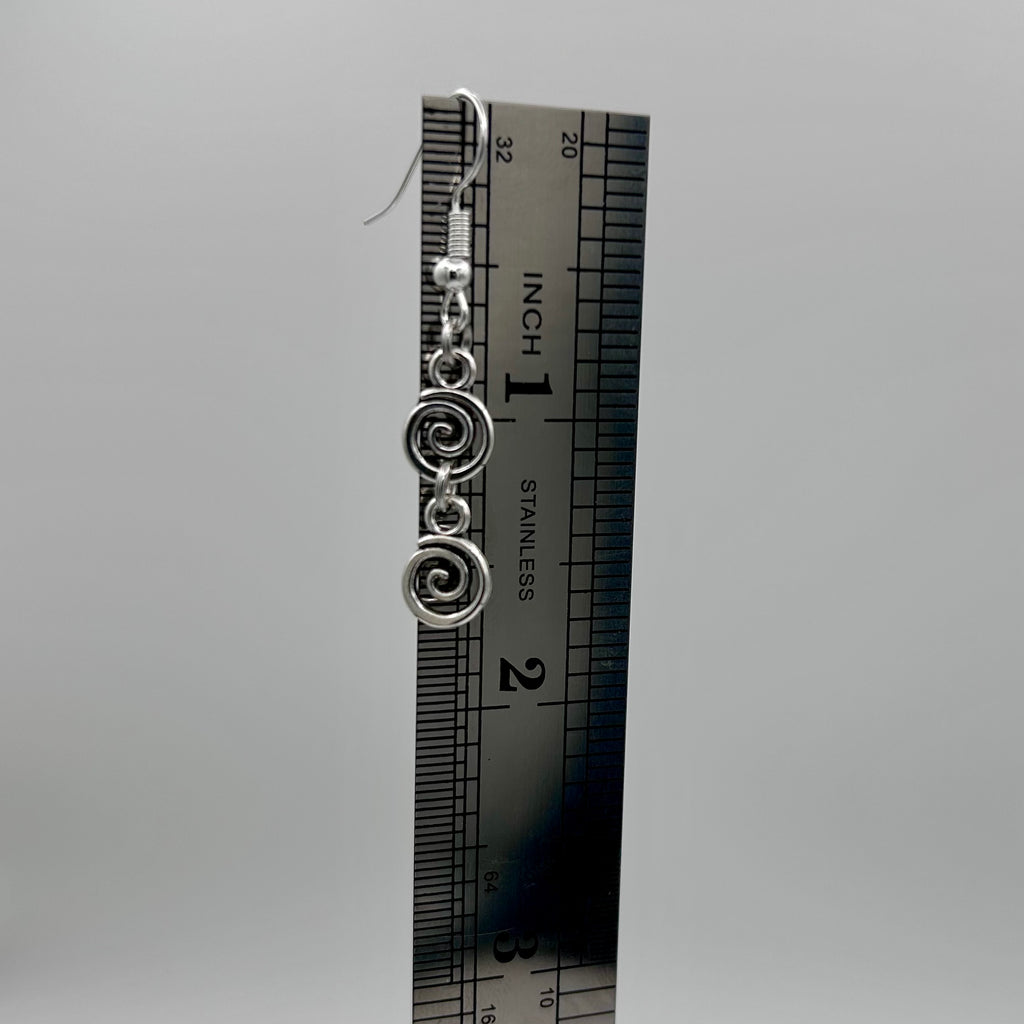 Double Spiral Earrings